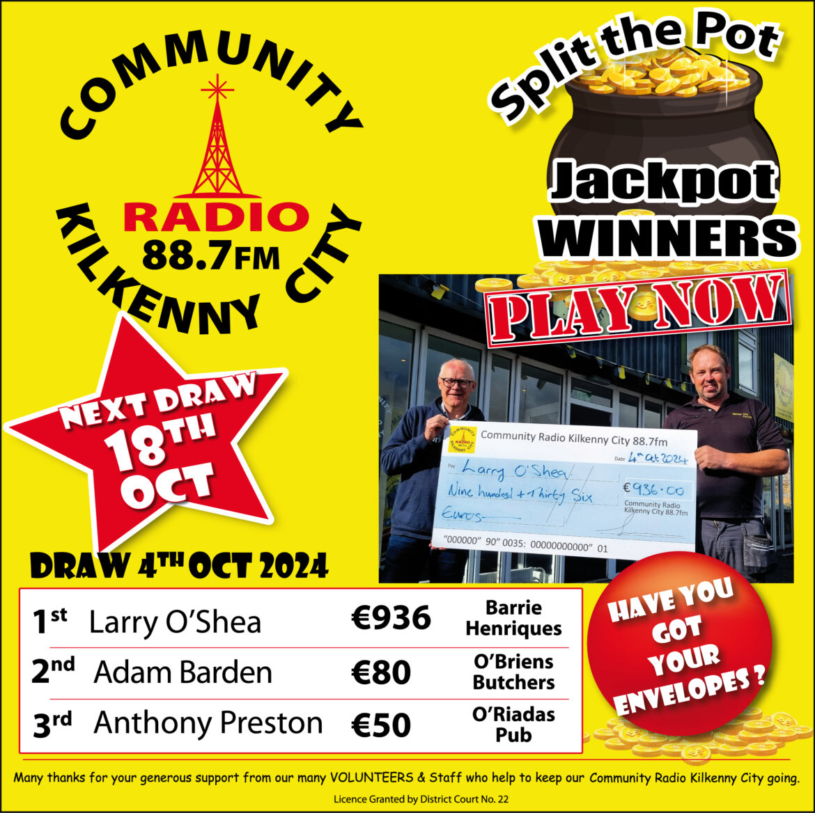 Our latest Split the Pot Winners…